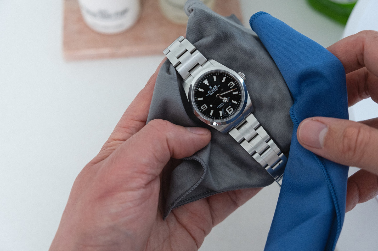 Microfiber watch cloths