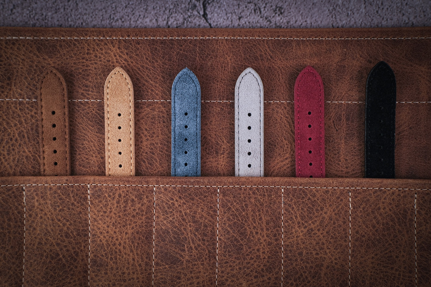 Suede watch straps