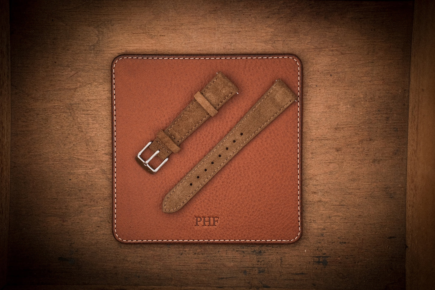 Suede watch straps
