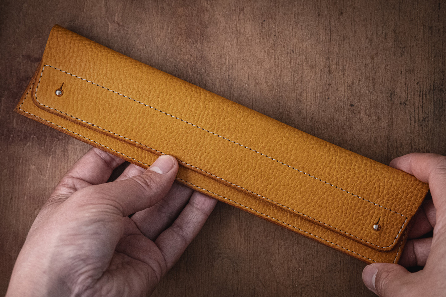 Watchpouch Folio - Handcrafted Leather Single Watch Sleeve