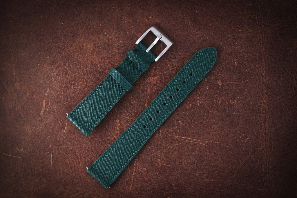 Saffiano watch straps