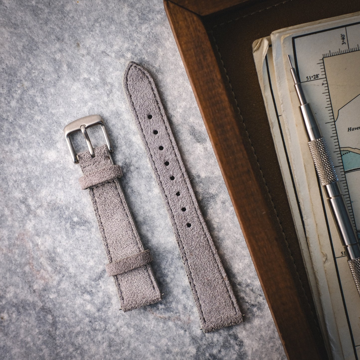 Suede watch straps