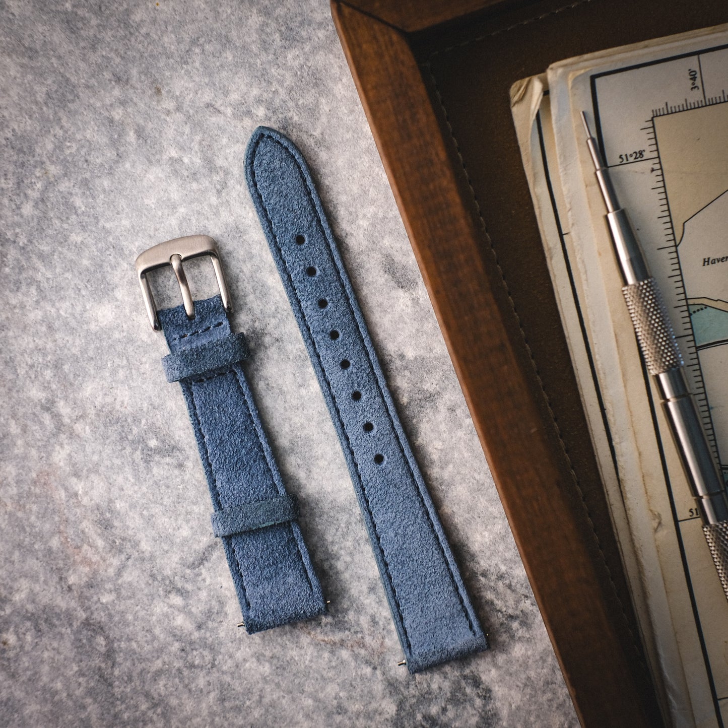 Suede watch straps