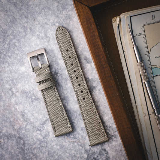 Saffiano watch straps