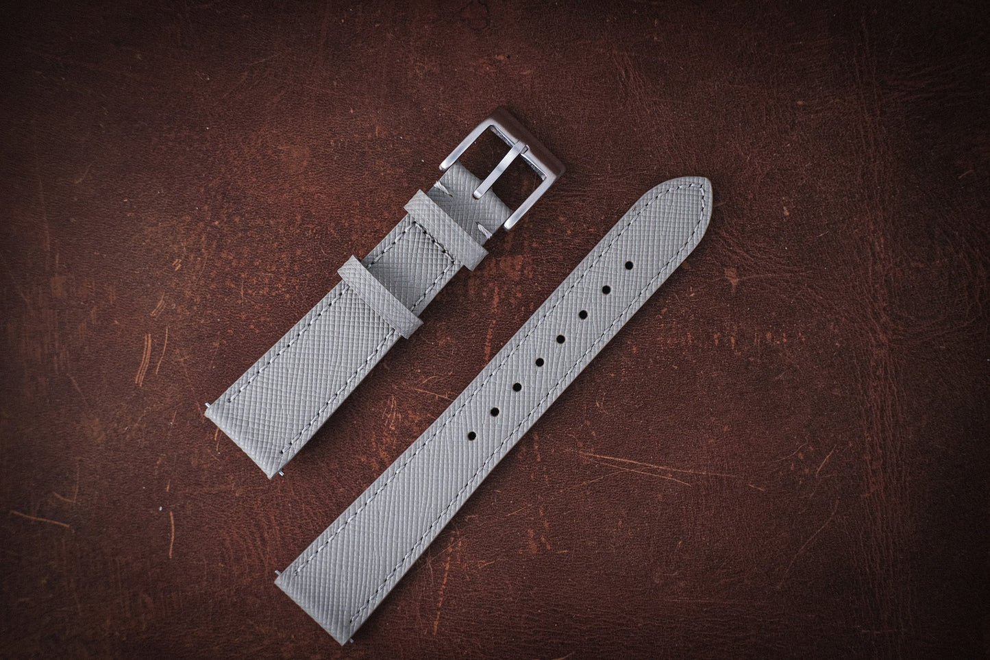 Saffiano watch straps