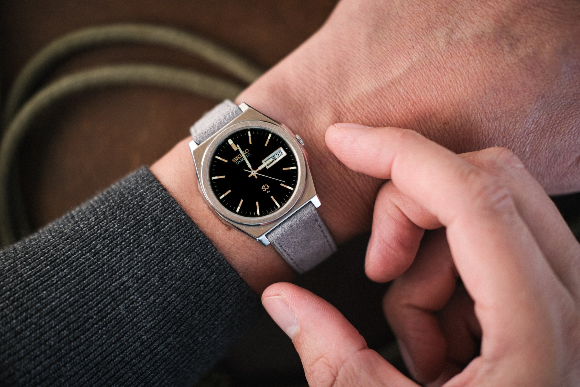 Suede watch straps