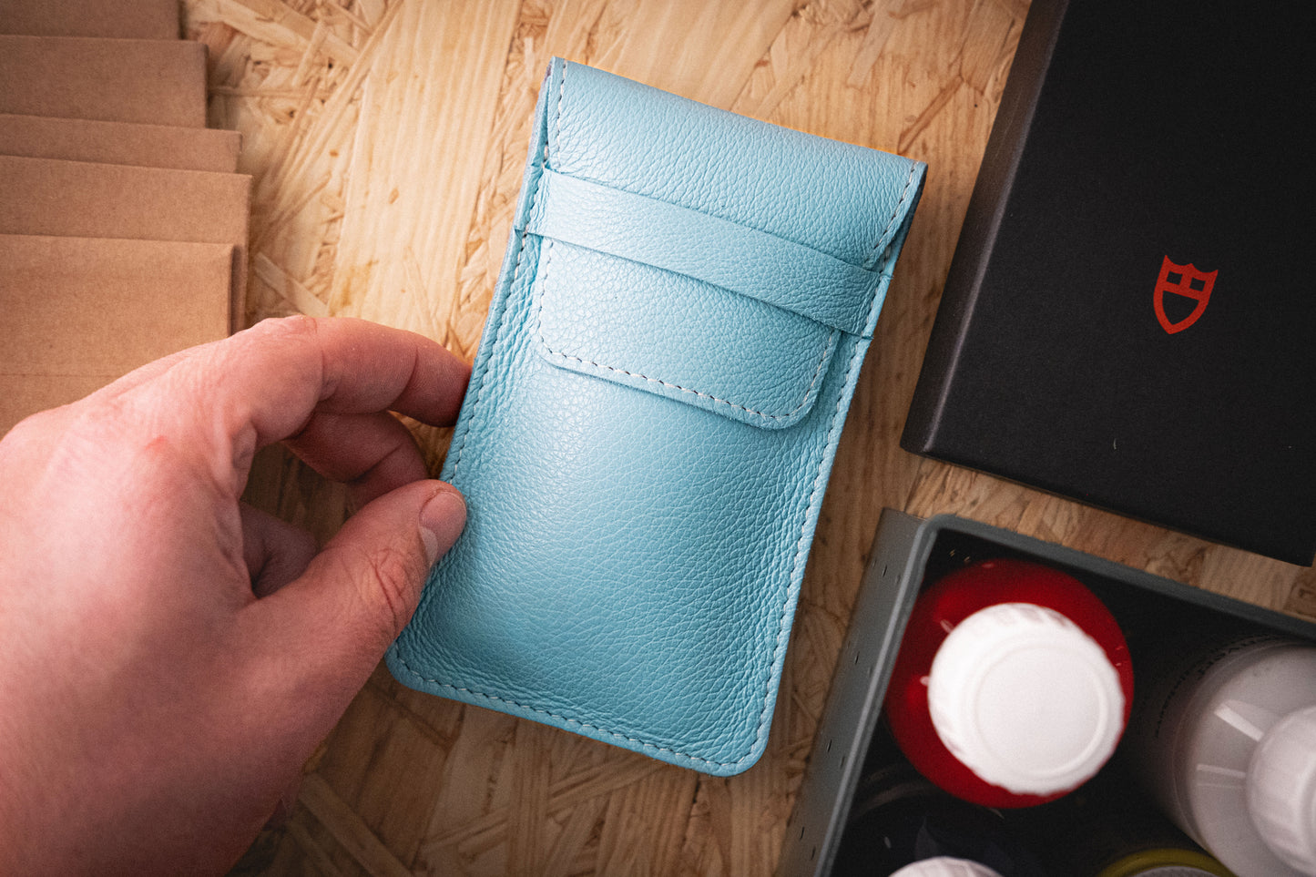 Soft layered premium pouch collection (with lining)