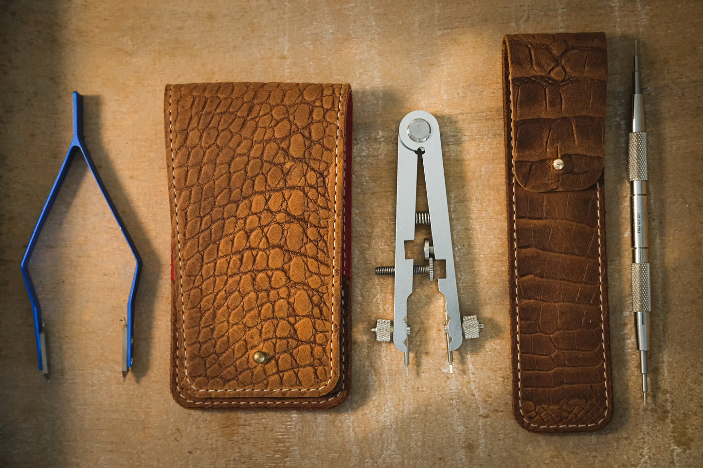 Toolpouch for Spring Bar Tweezers
