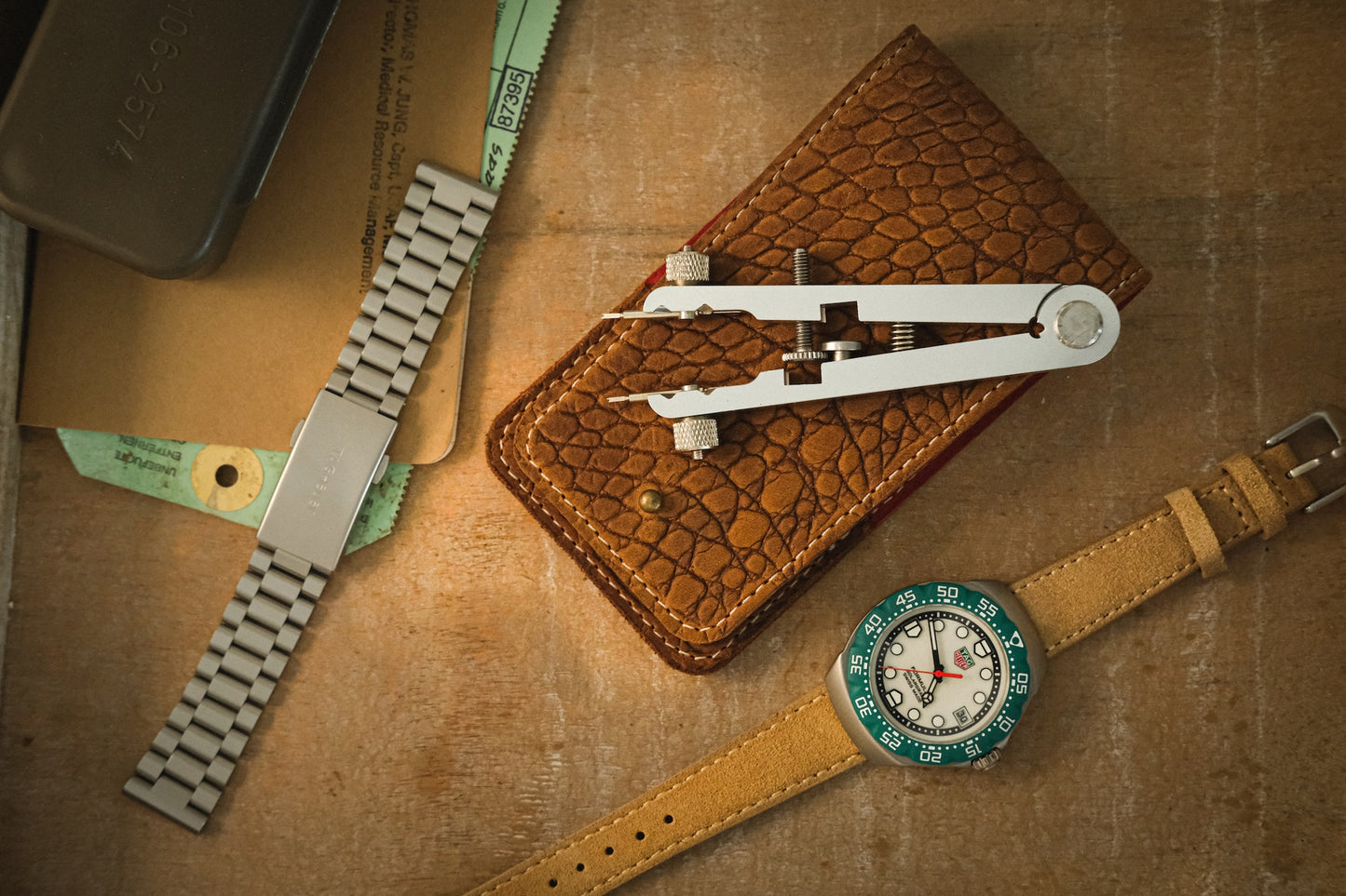 Toolpouch for Spring Bar Tweezers