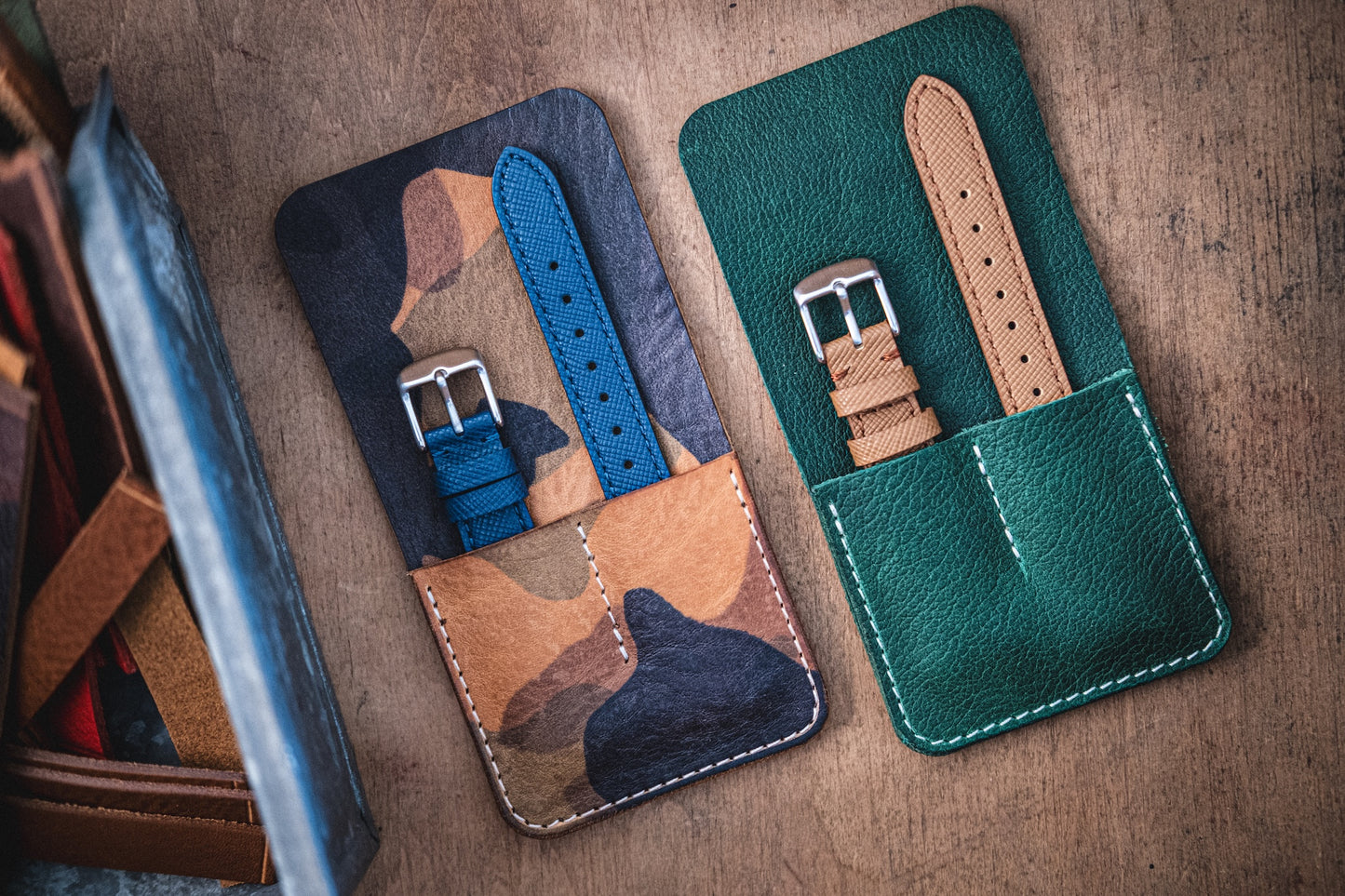 Leather Watch Strap Holder