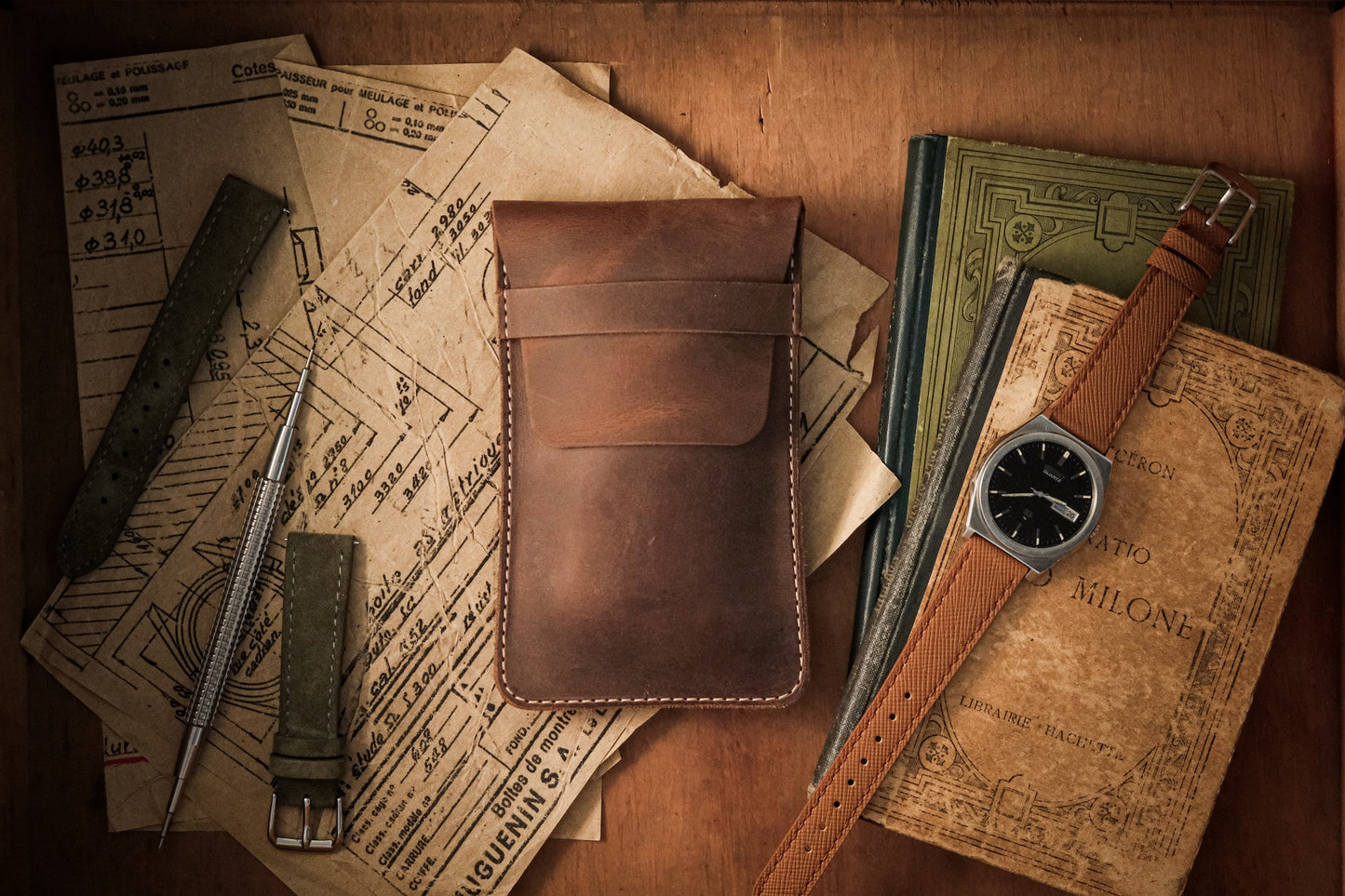 Watchpouch – New Vintage Brown