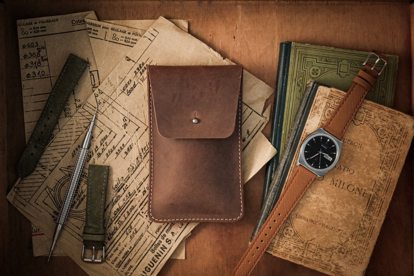 Watchpouch – New Vintage Brown