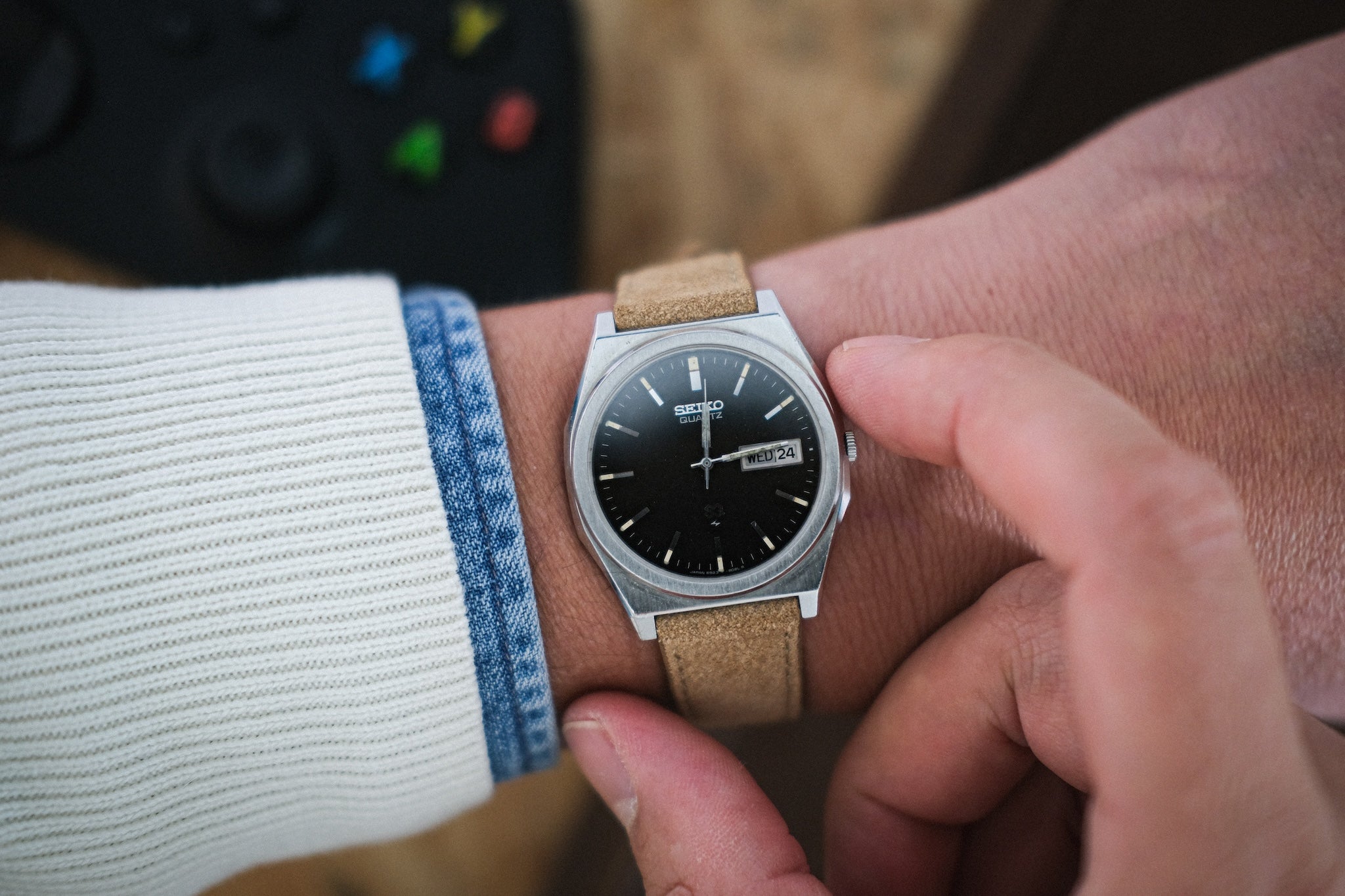Suede watch straps